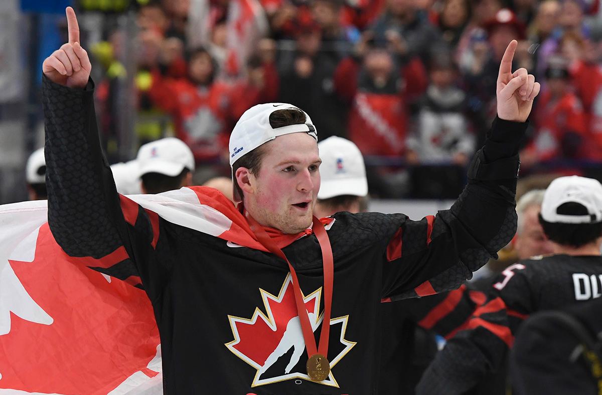 Kanadensiska JVM-hjälten Alexis Lafreniere förväntas gå som nummer ett i draften