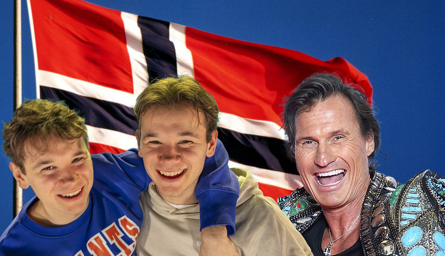 Marcus och Martinus, Petter Stordalen – bara ett par av alla norrmän som försöker göra oss rödvitblå.