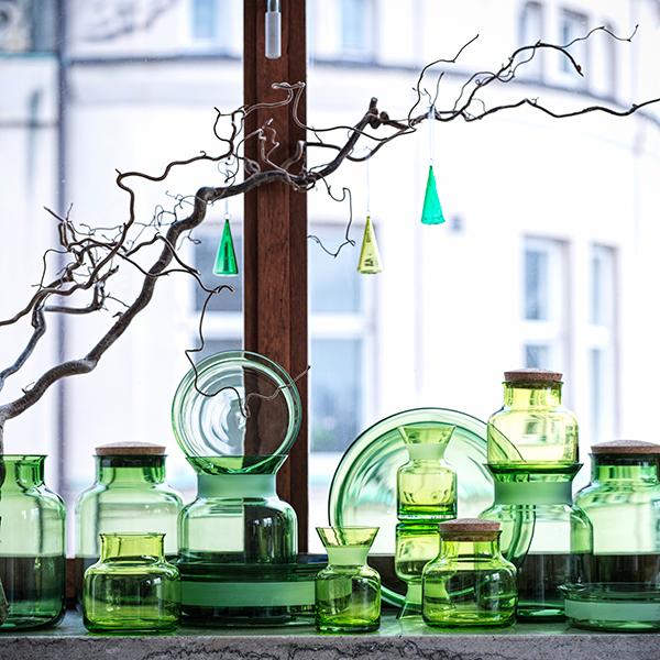 Glasdekorationer Vinter 2021, från 49 kr, Ikea.