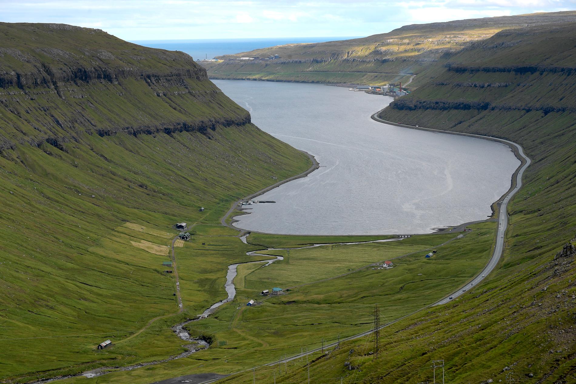 Djuphavsströmmen passerar norr om Färöarna. Arkivbild.