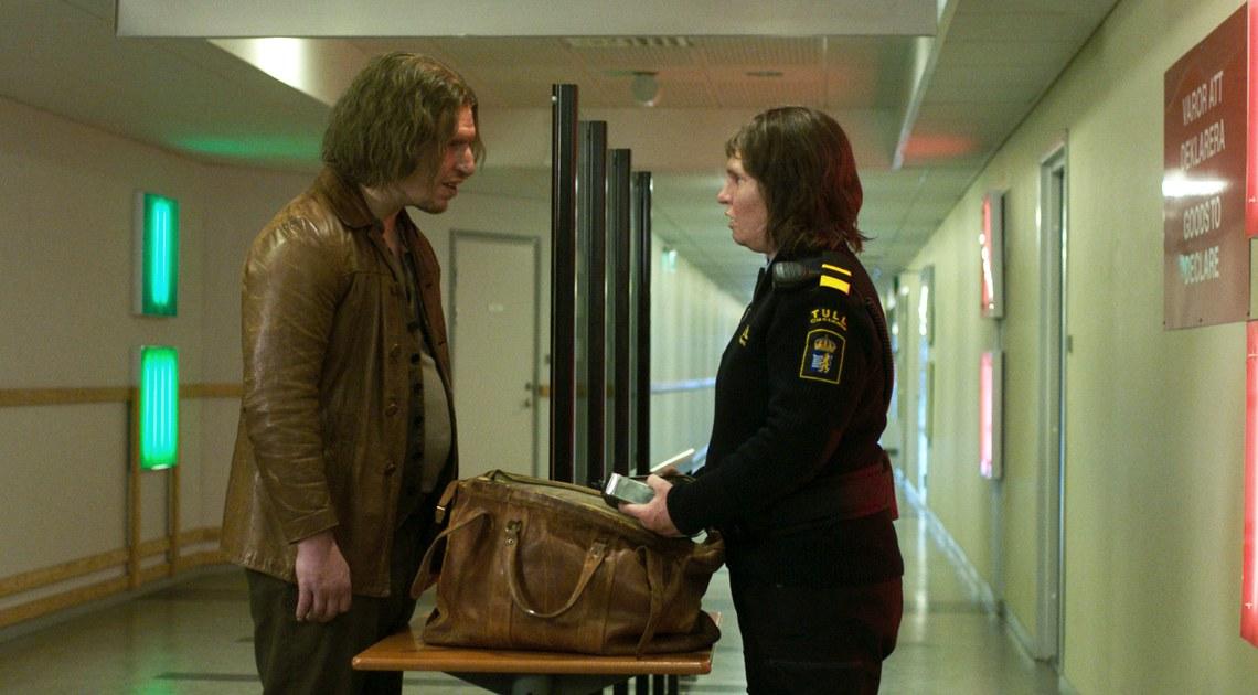 Eero Milonoff och Eva Melander i filmen ”Gräns”.