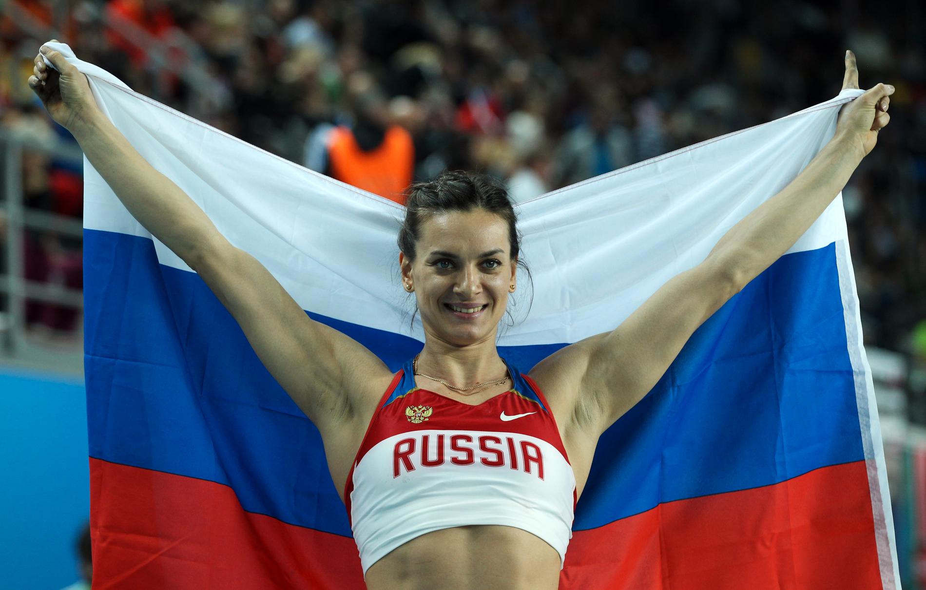 Jelena Isinbajeva har två OS-guld och sju VM-guld i stavhopp.
