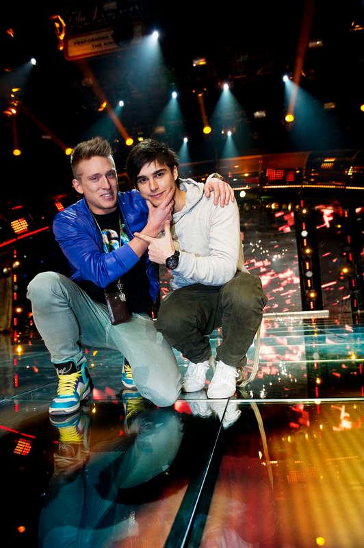 Danny Saucedo och Eric Saade möttes i Melodifestivalen 2011, när Saade vann med låten ”Popular”.