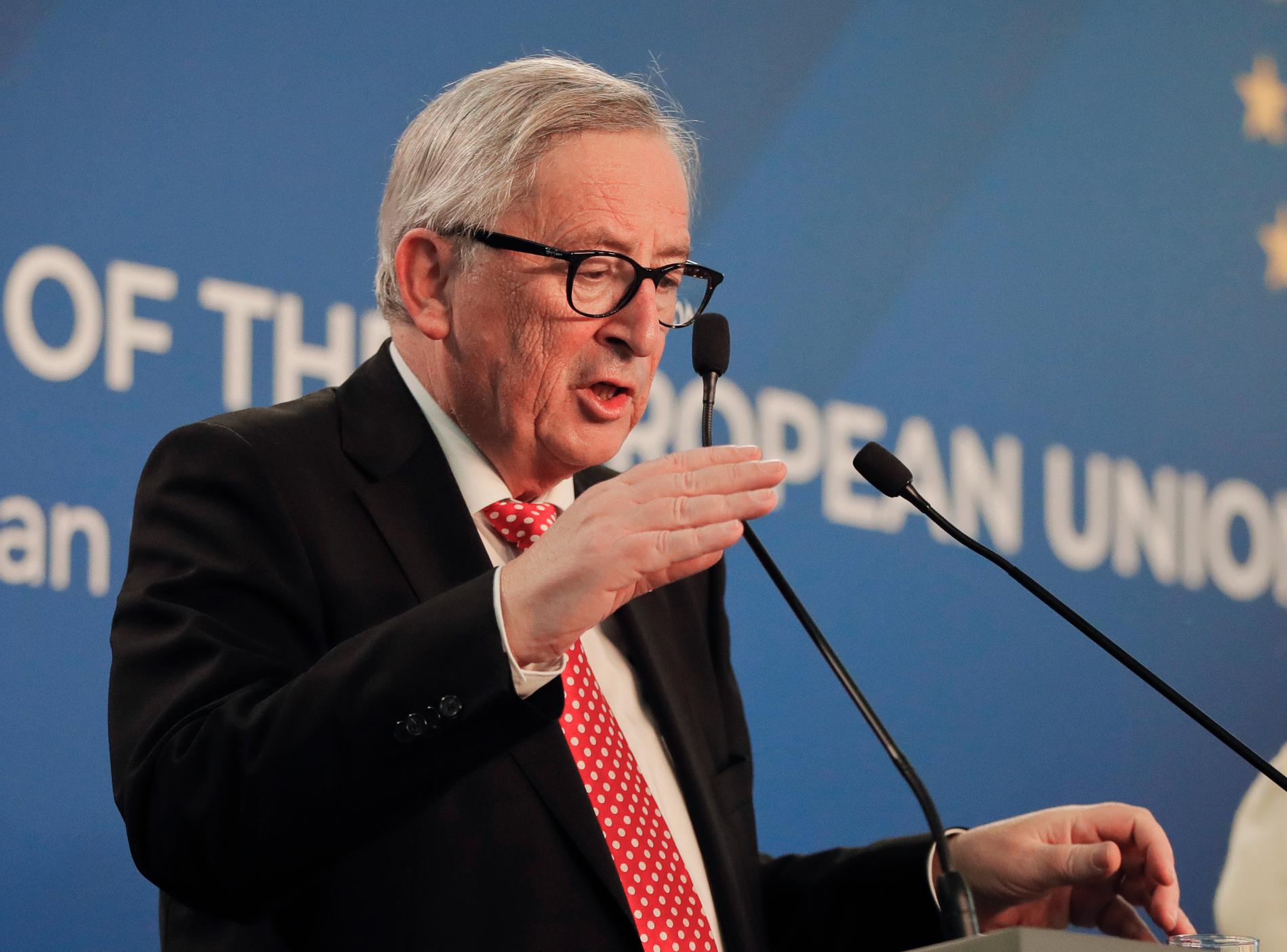 EU-kommissionens ordförande Jean-Claude Juncker. Arkivfoto.