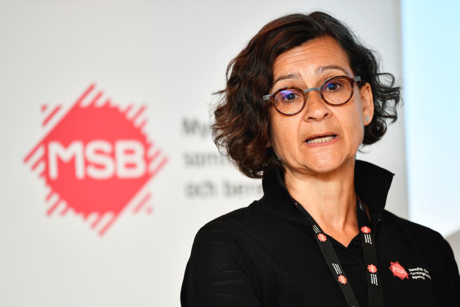  Anneli Bergholm Söder, chef på MSB:s operativa avdelning.