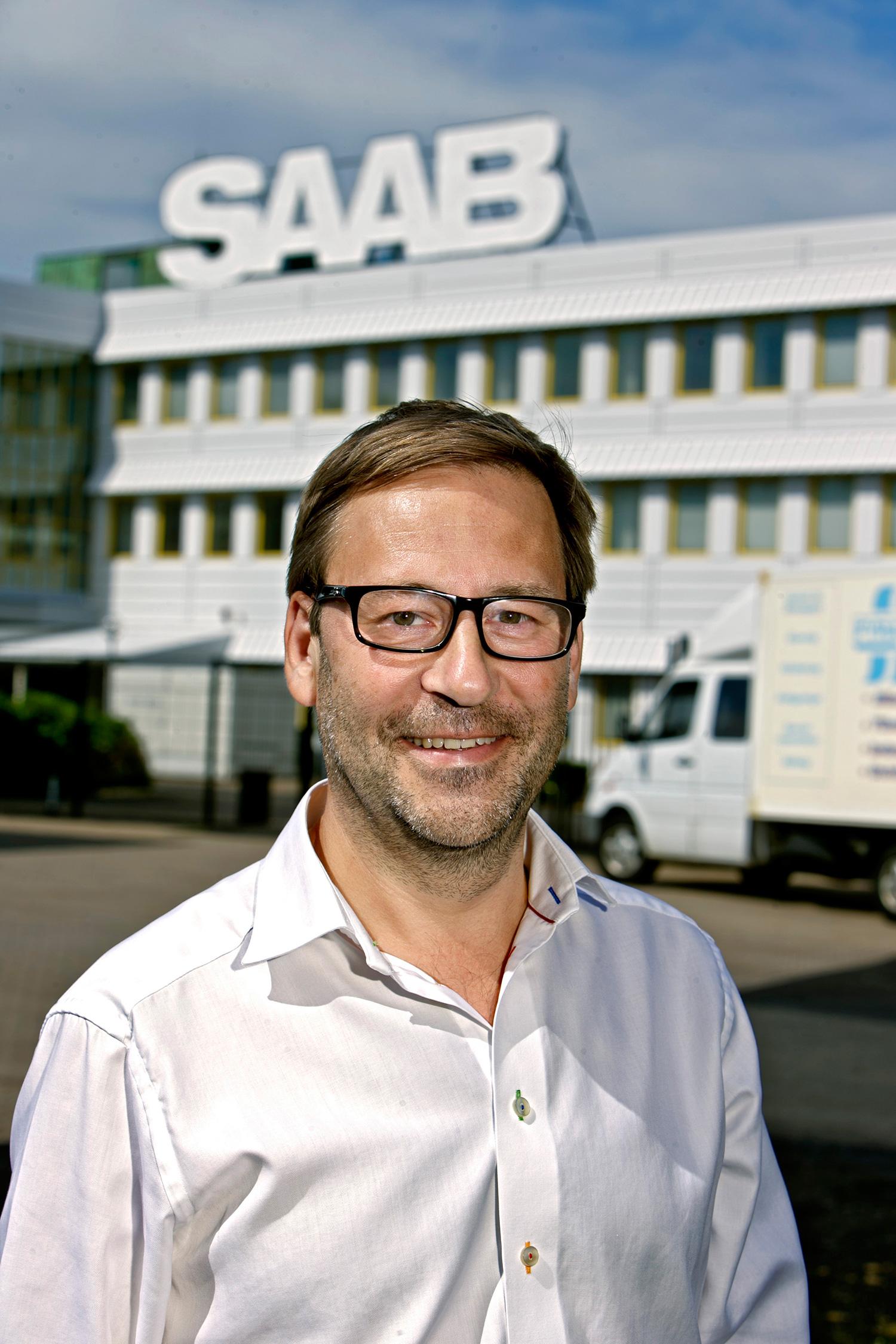 Mikael Östlund, pressansvarig Nevs