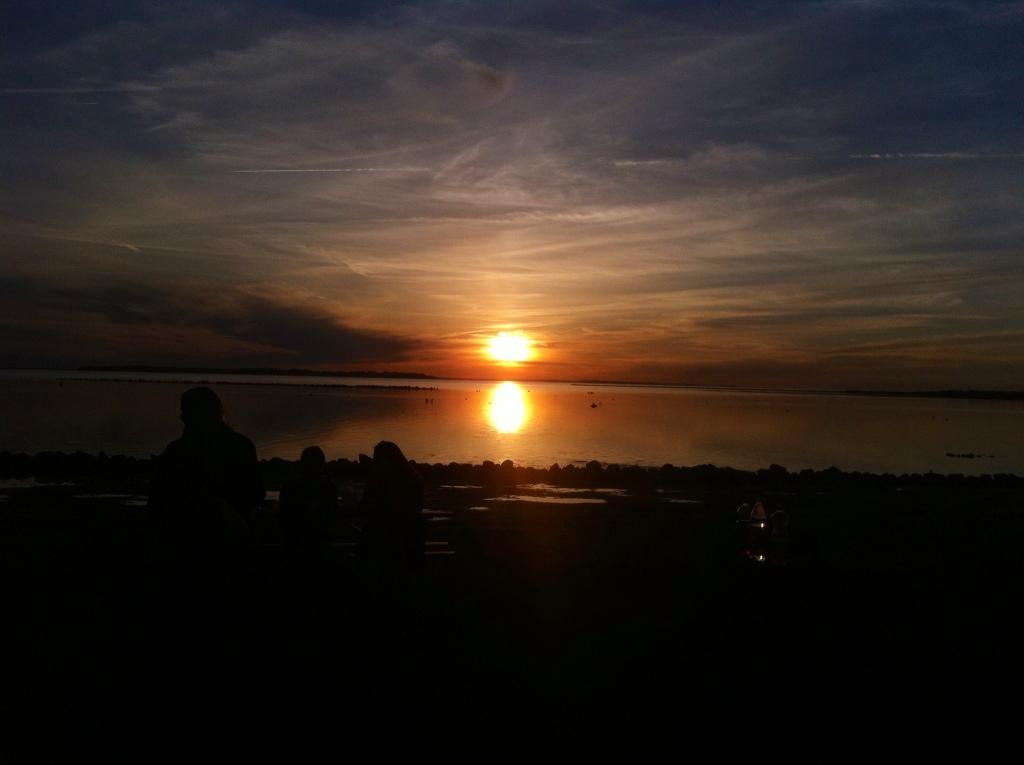 Härlig solnedgång i mysiga Landskrona