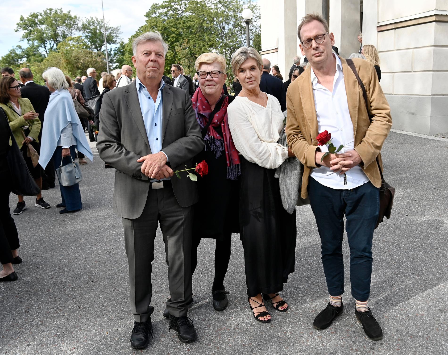 Wolfgang Hansson, Lena Mellin, Anne Kindahl och Oisin Cantwell.