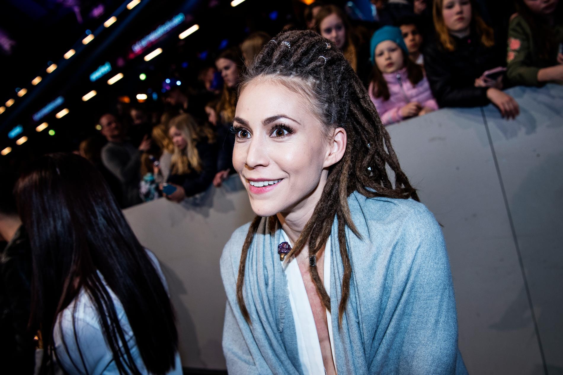 Mariette i Melodifestivalen 2017.