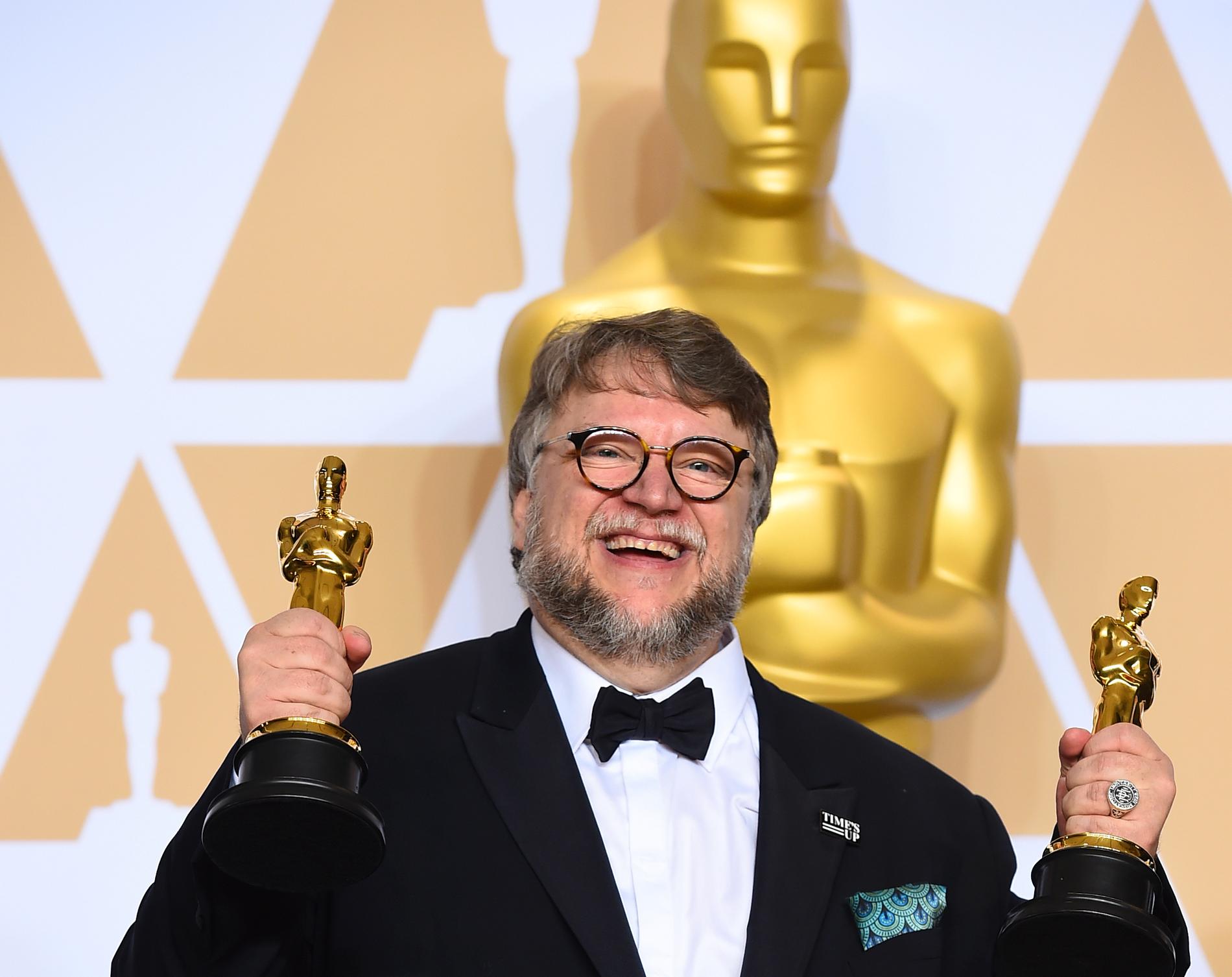 Guillermo del Toro fick Oscar för bästa film för sin ”The Shape of water”.