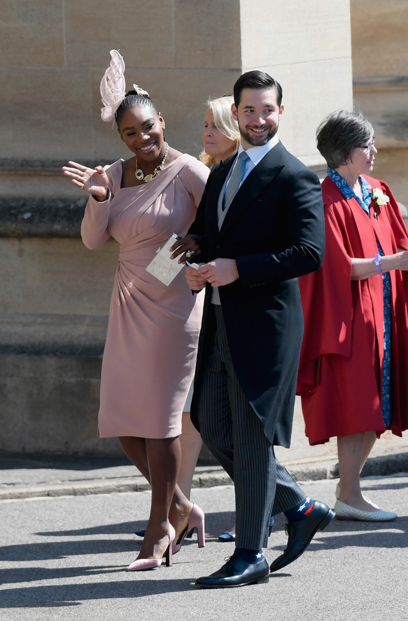Serena Williams och Alexis Ohanian 