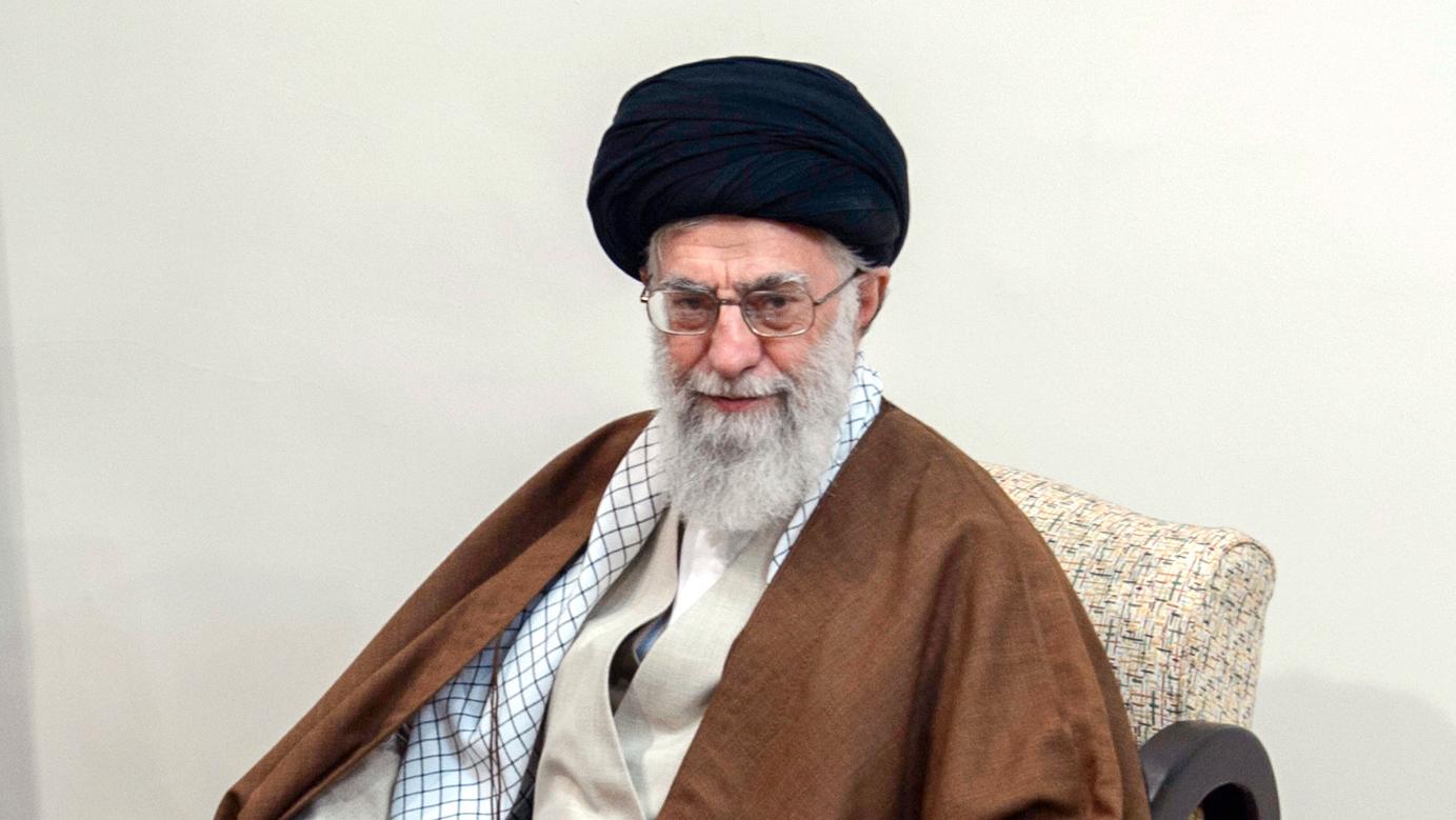 Ayatolla Ali Khamenei är Irans högste ledare. Arkivbild.