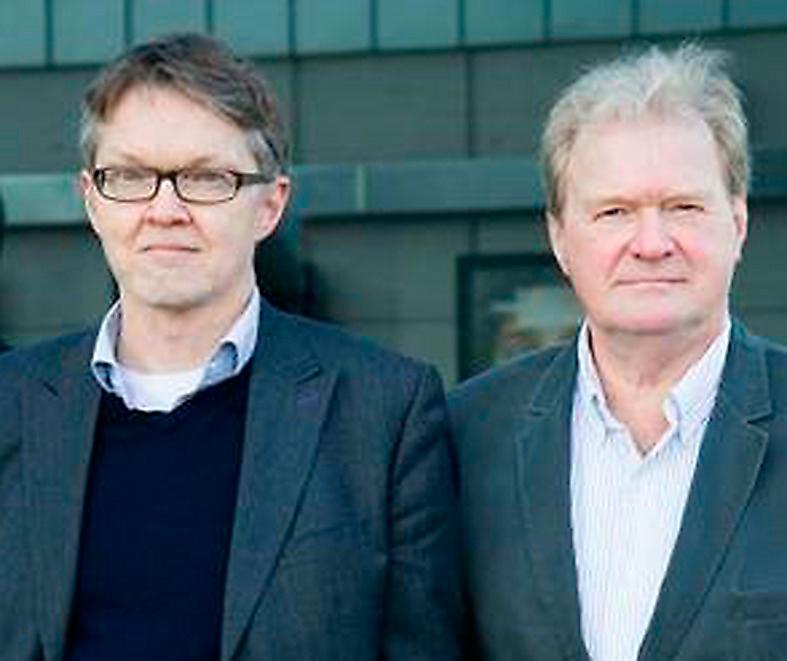 Henrik Ennart och Fredrik Mellgren har gjort en gedigen granskning. Foto: Jan-Åke Eriksson
