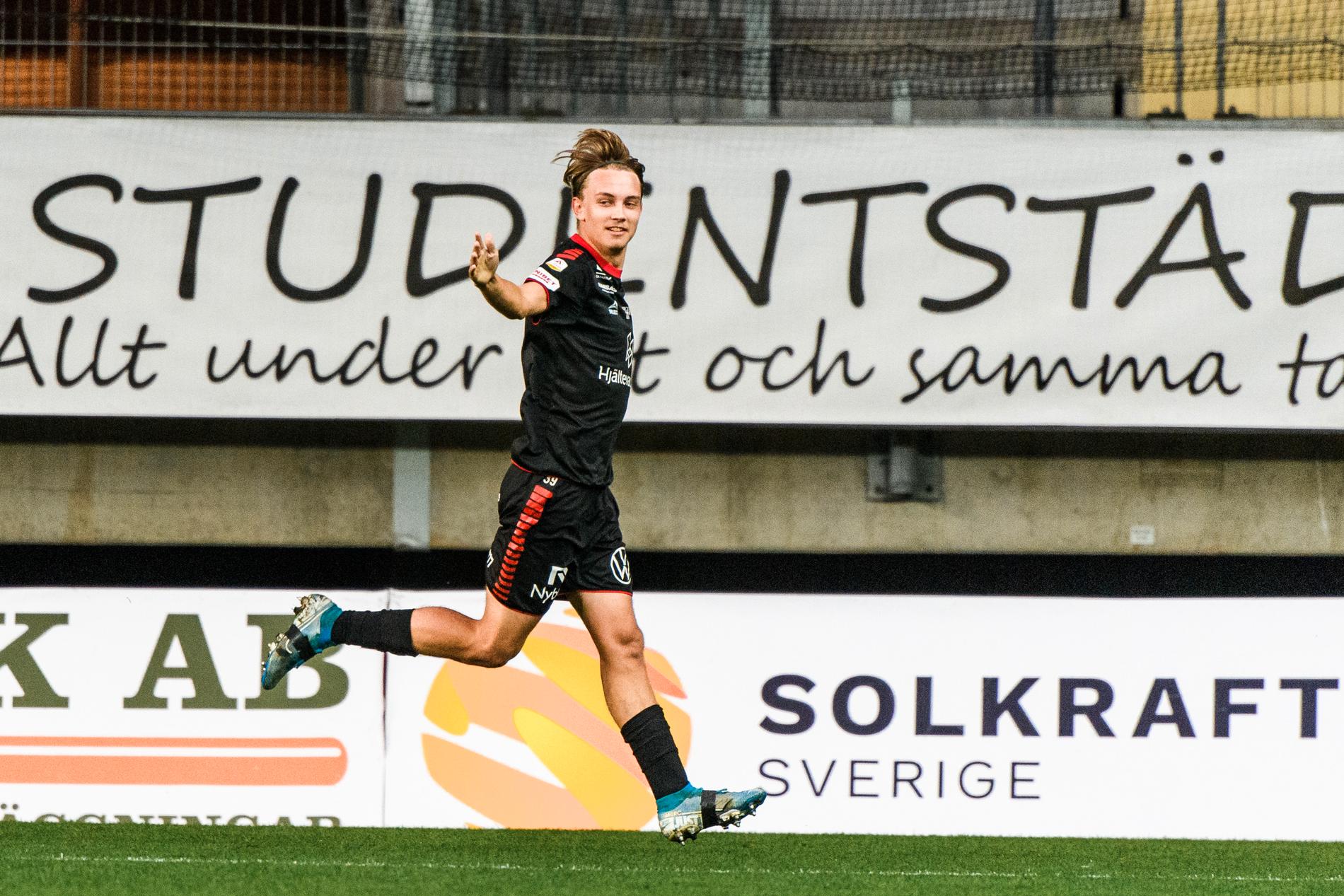 Isak Magnussons 2–0-mål kom att bli avgörande mot IFK Göteborg. 