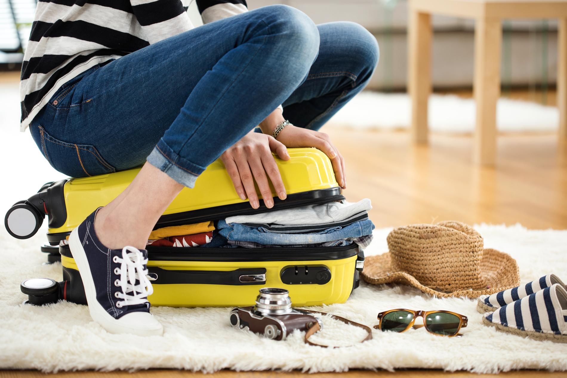 Det är inte ovanligt att packa lite för mycket inför en resa. 