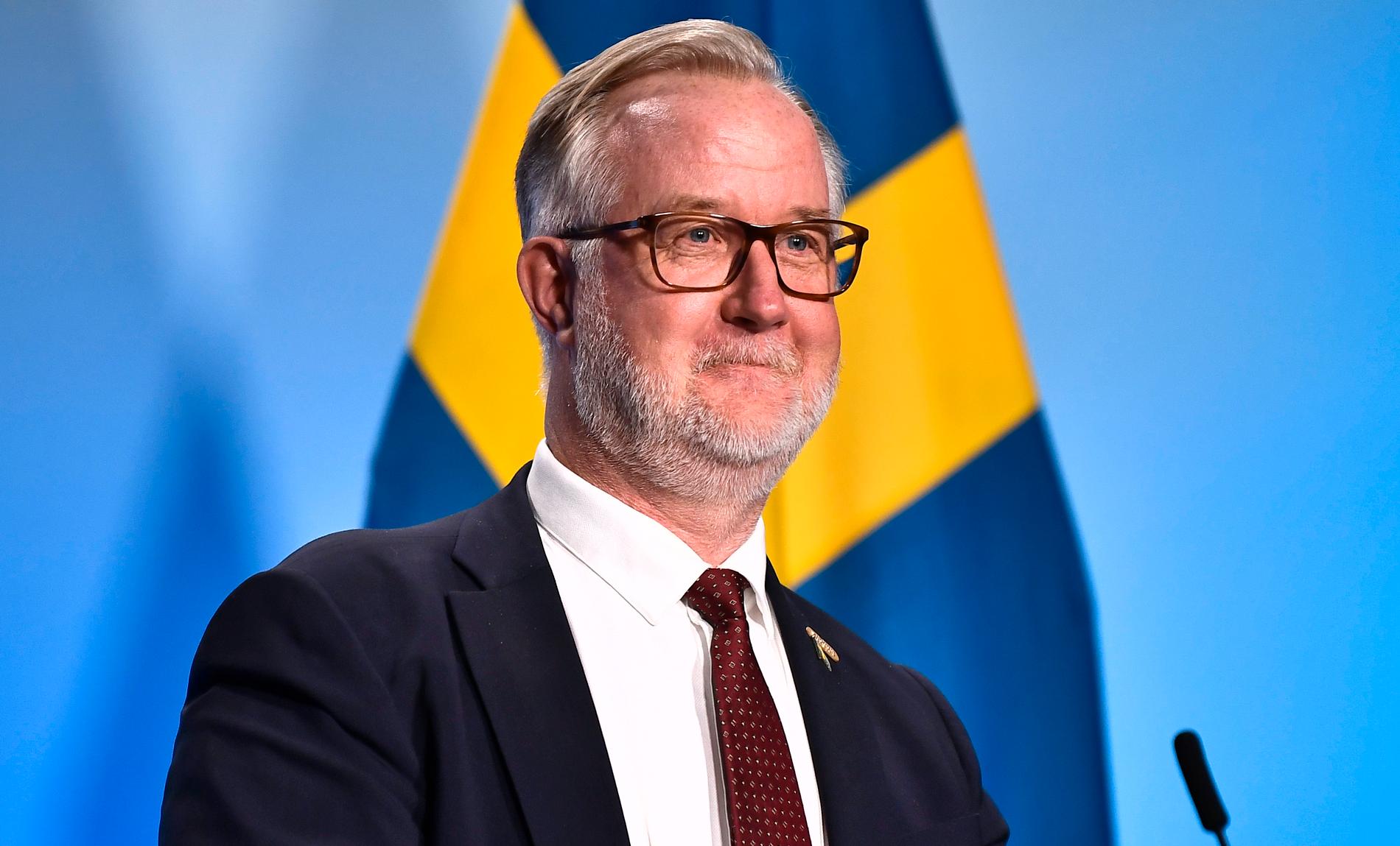 Johan Pehrson kallar euron ett vaccin mot en Swexit, alltså att Sverige lämnar EU.