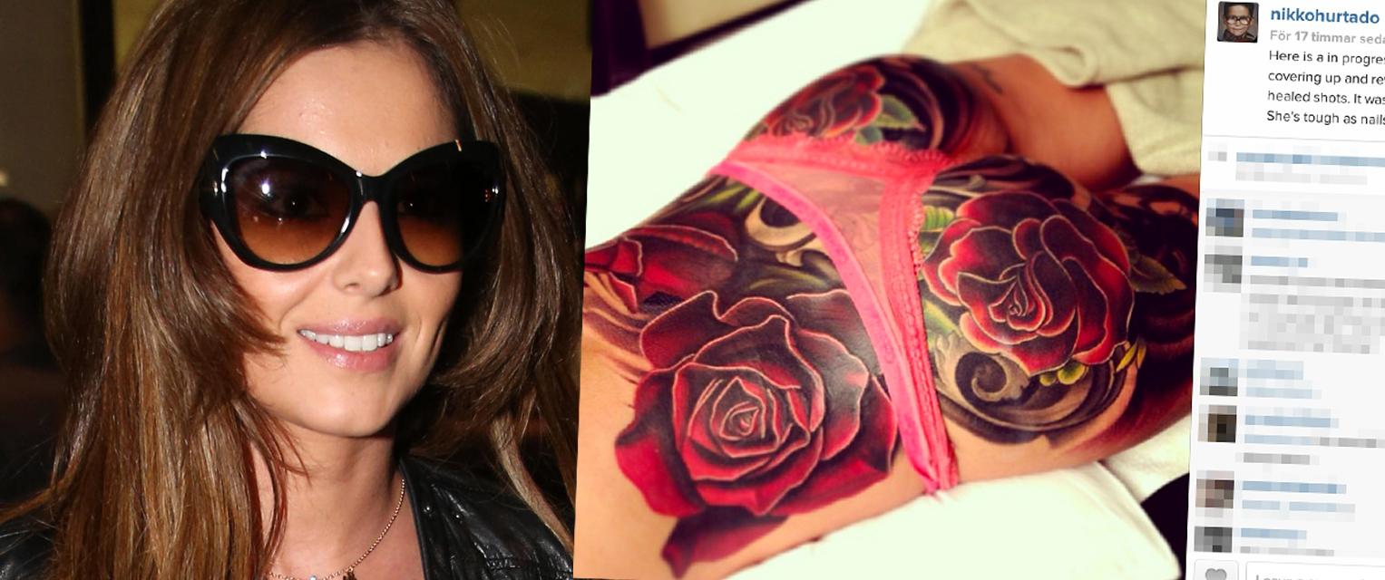 Charyl Cole har skaffat en magnifik tatuering – i aktern. Hennes tatuerare lade upp en bild på hennes stjärtrosor på Instagram.