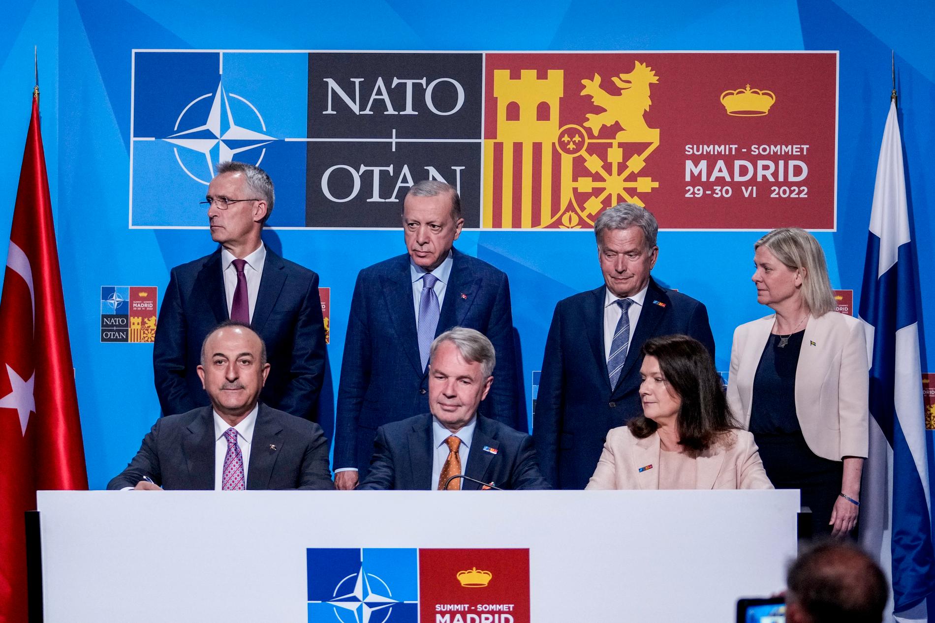 Sveriges väg mot fullvärdigt Natomedlemskap fortsätter.