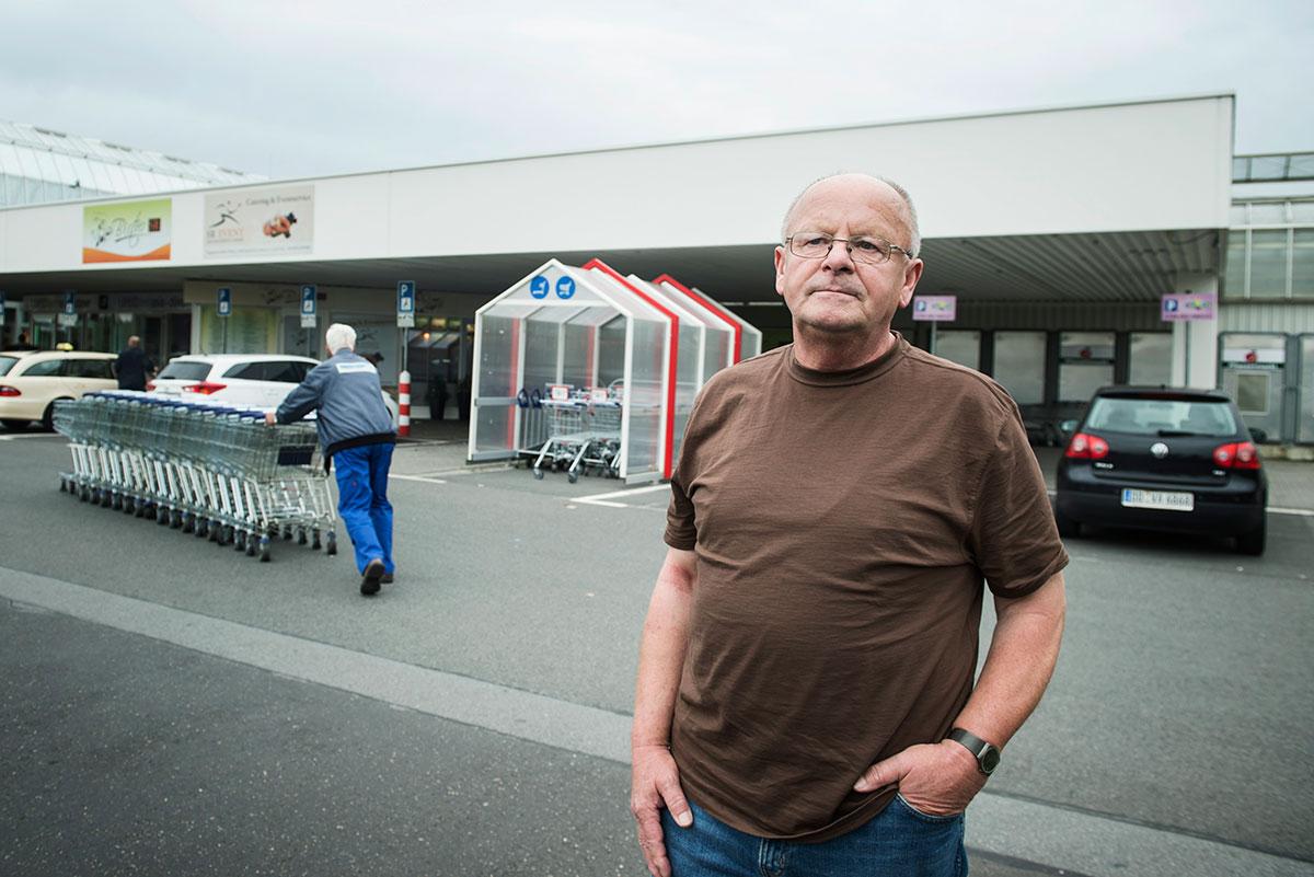 Bernd Göbel, 67, är pensionär sedan två år - och är rädd att de som ska betala för allting blir personer som han.