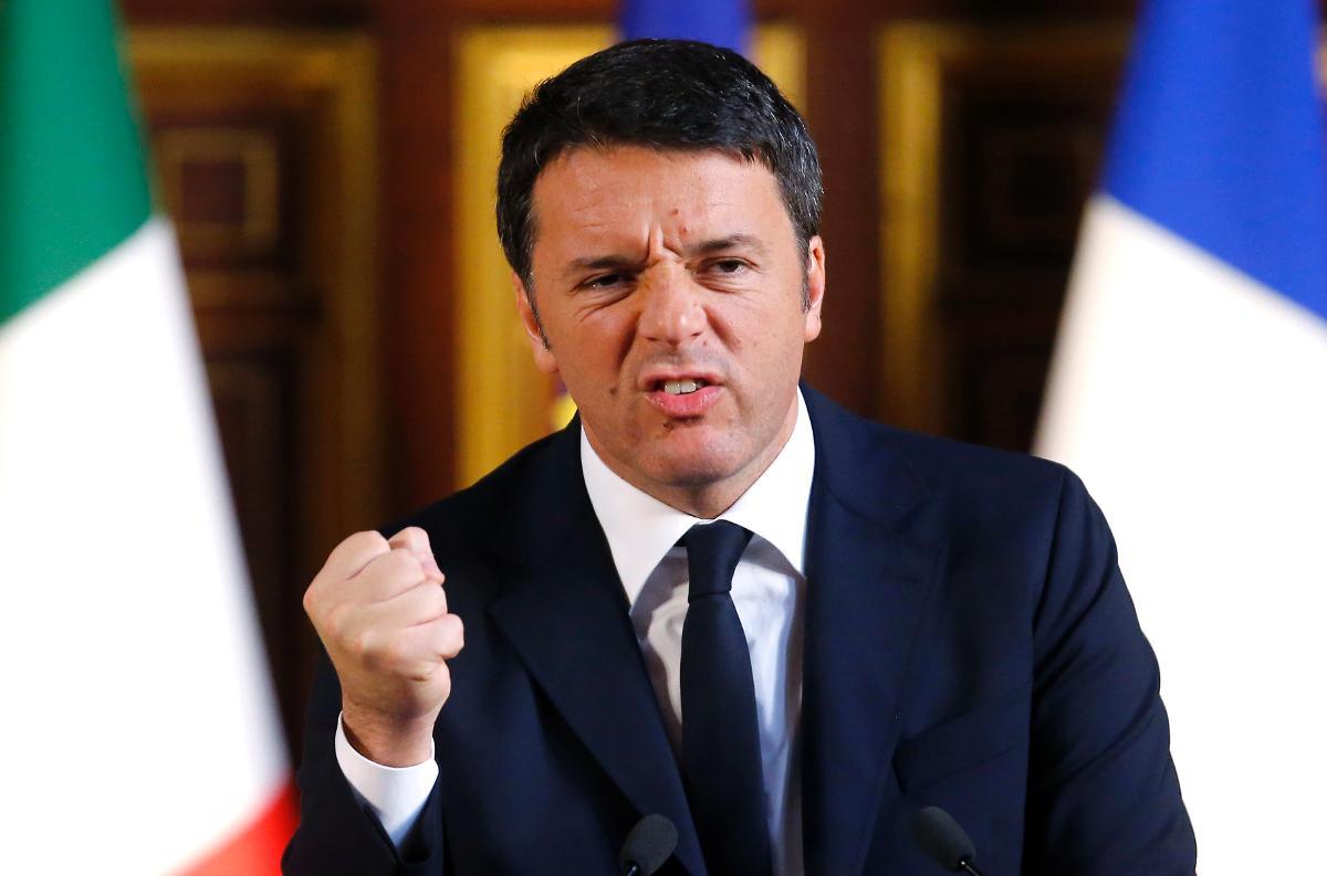 Premiärminister Matteo Renzi.