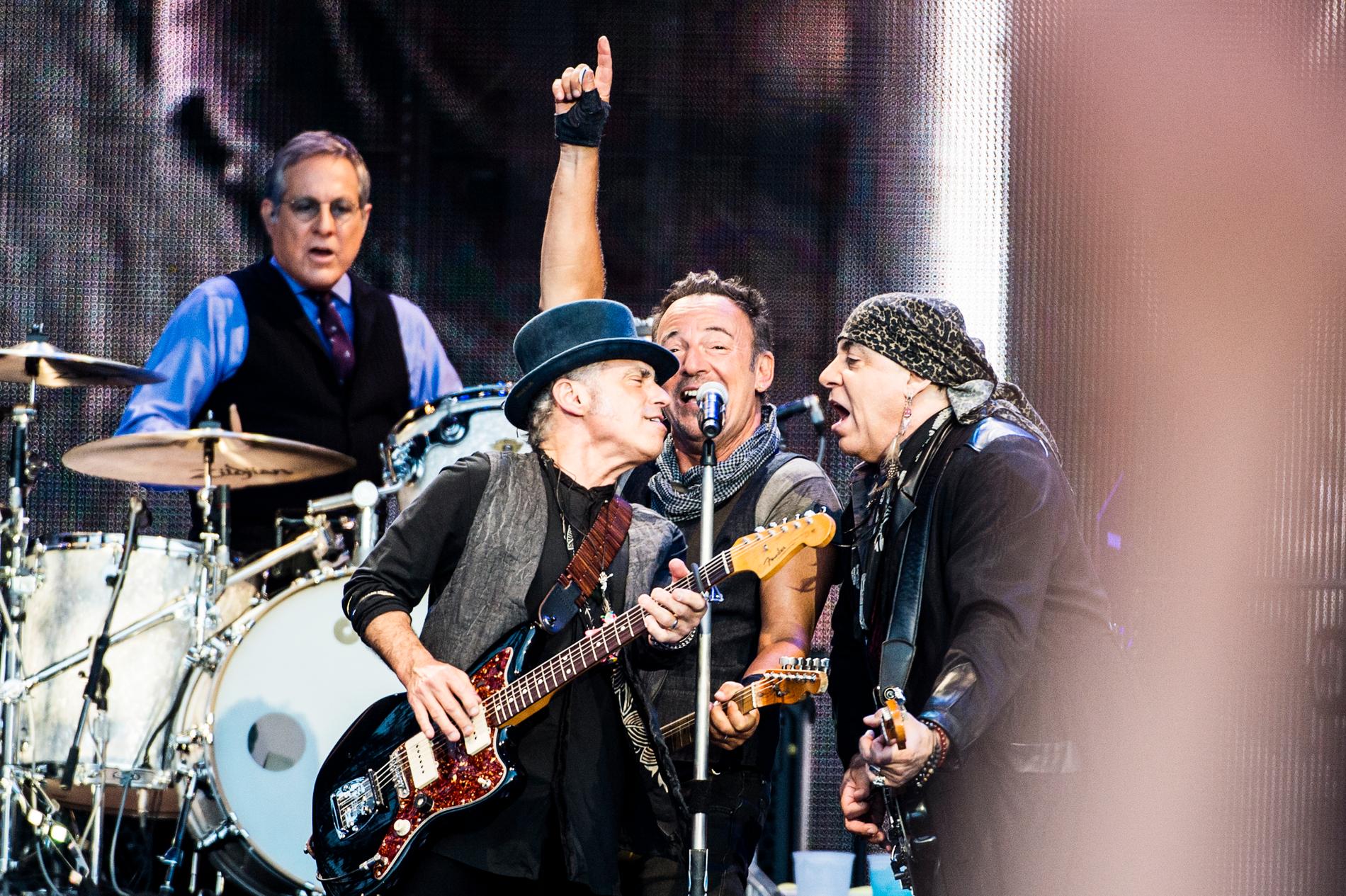 Bruce Springsteen and the E-street band på Ullevi 2016.