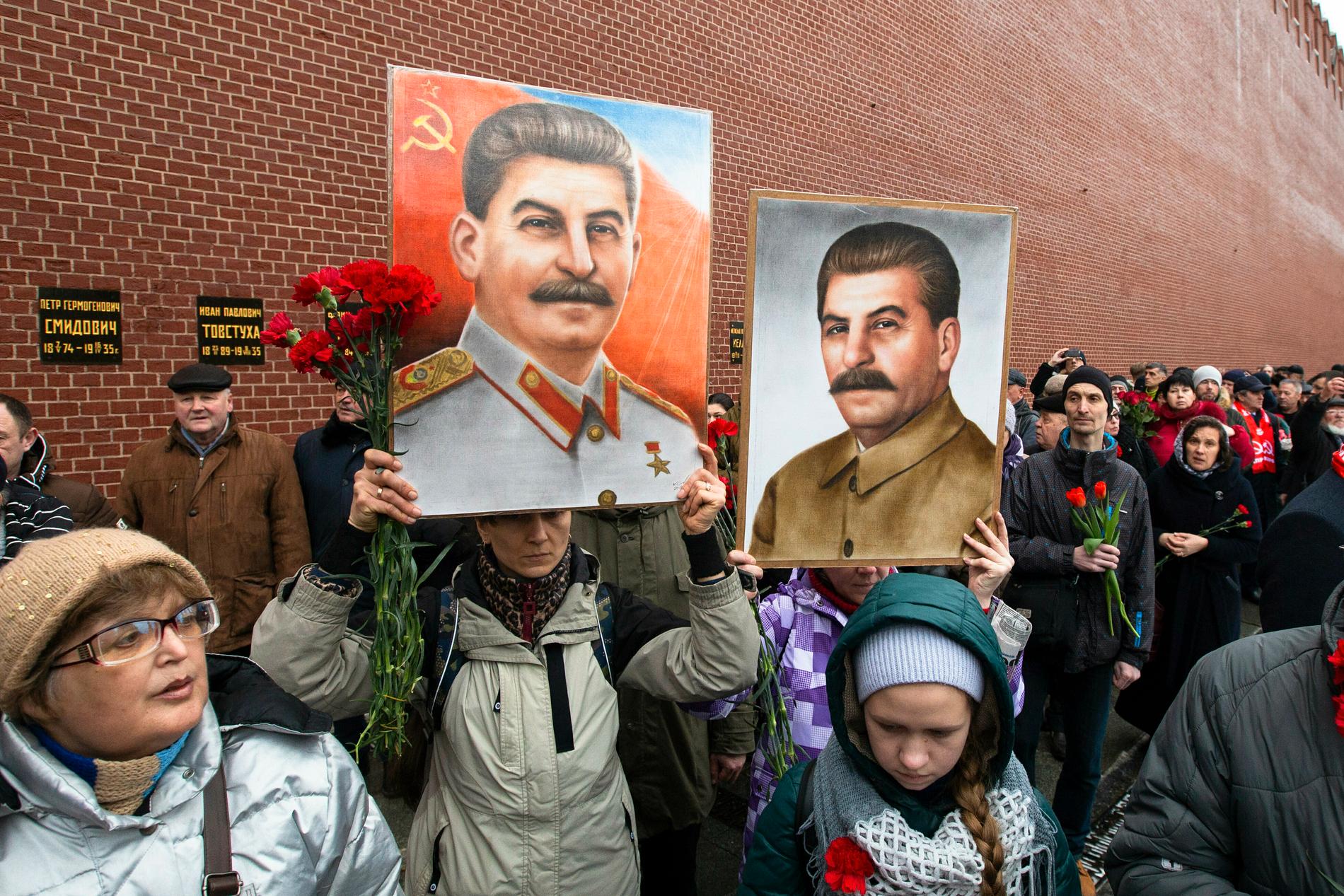”Andelen ryssar som är positiva till Stalin är i dag den högsta sedan tiden före Sovjetunionens fall”, skriver Aleksej Sachnin och Per Leander.