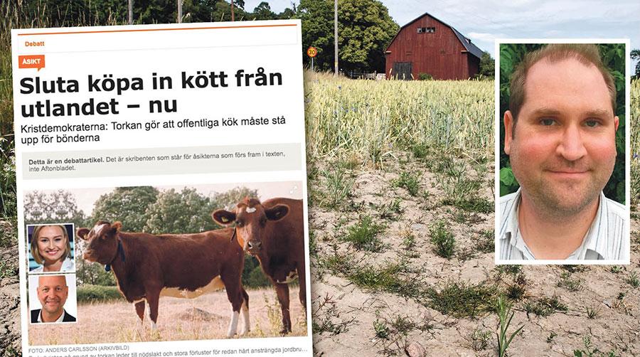 I vår iver att intensifiera foderproduktionen till den svenska djurhållningen har vi också gjort oss av med i princip alla våtmarker i södra Sverige, skriver Per-Anders Jande.