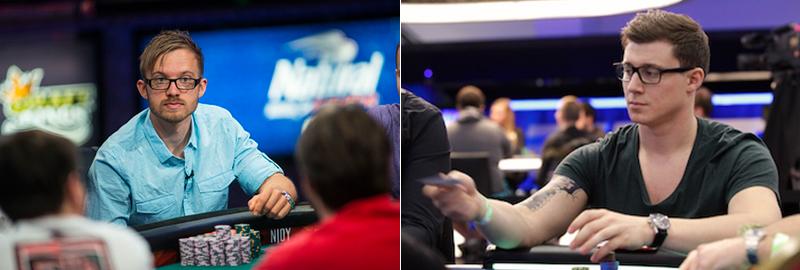 Martin Jacobson (t.v.) och Anton Wigg (t.h.) är blågults representanter i nya Global Poker League.
