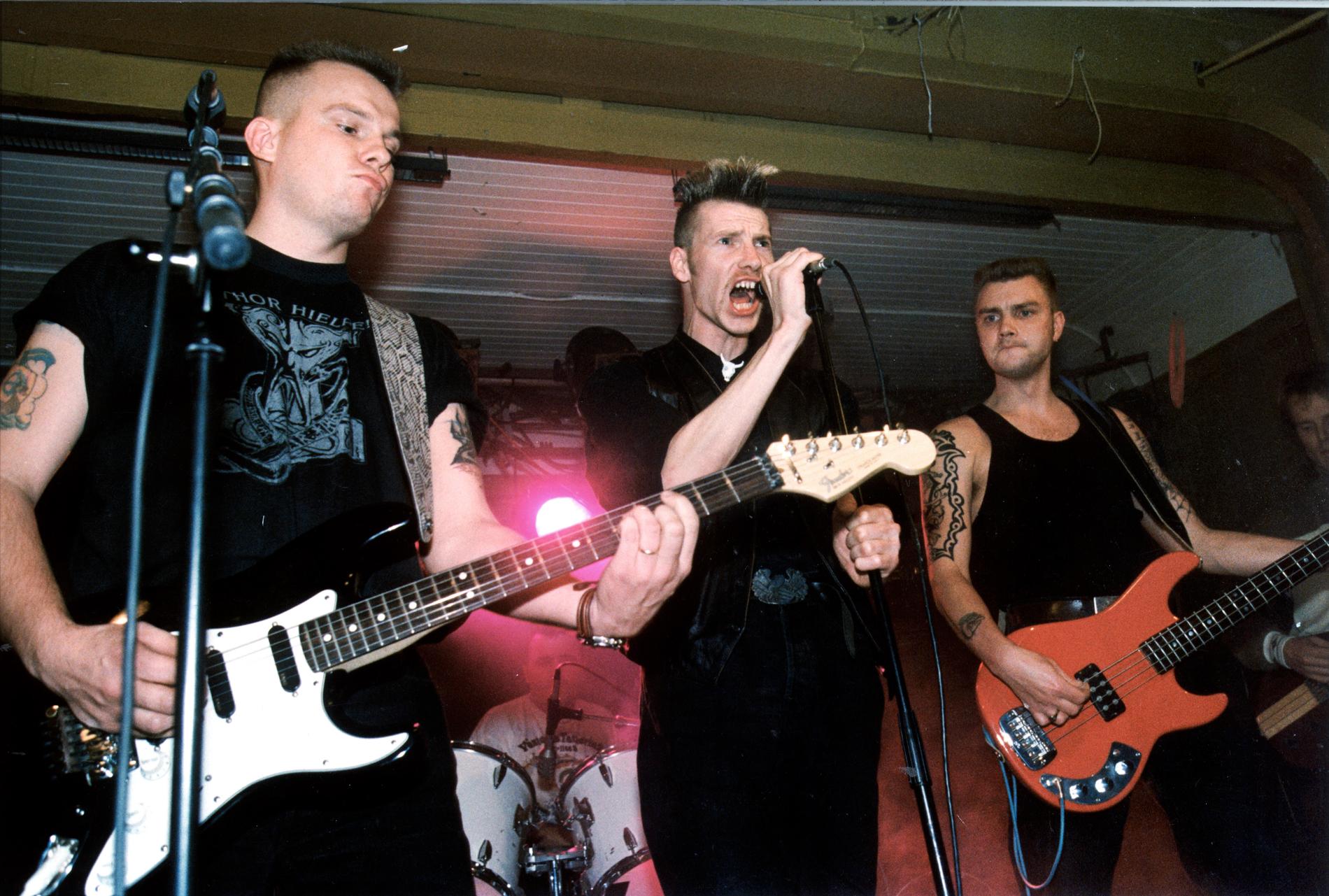Rockbandet Ultima Thule på Fryshuset 1999.