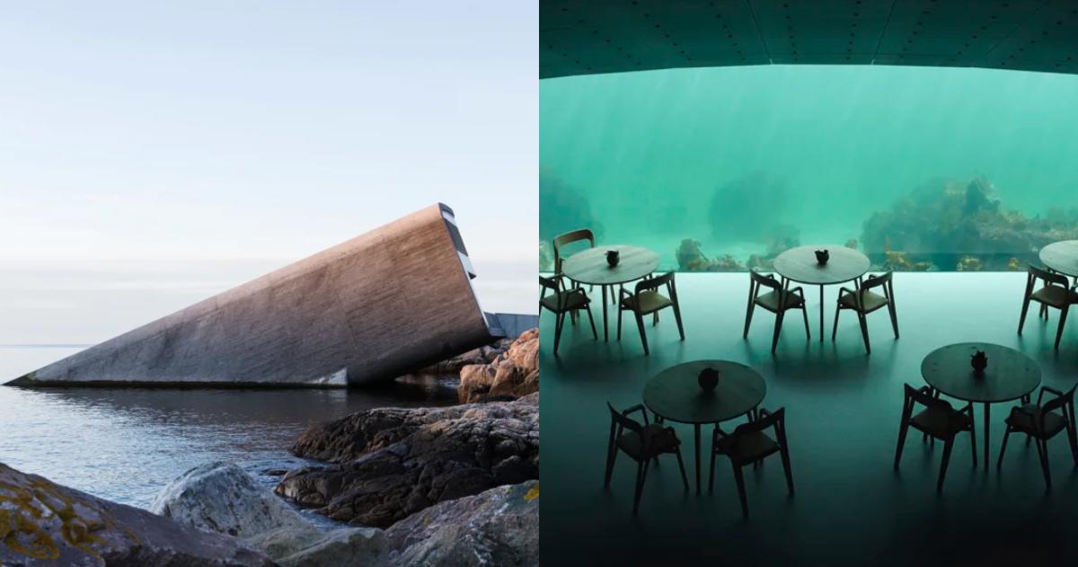 Norges första undervattensrestaurang med cool utsikt.