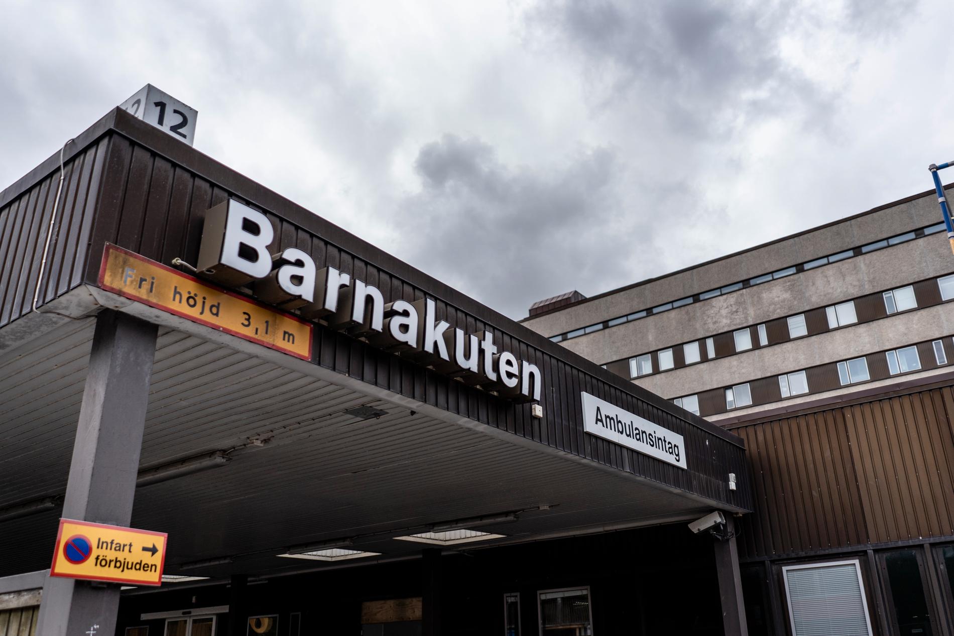 Barnakuten på Östra sjukhuset i Göteborg. 