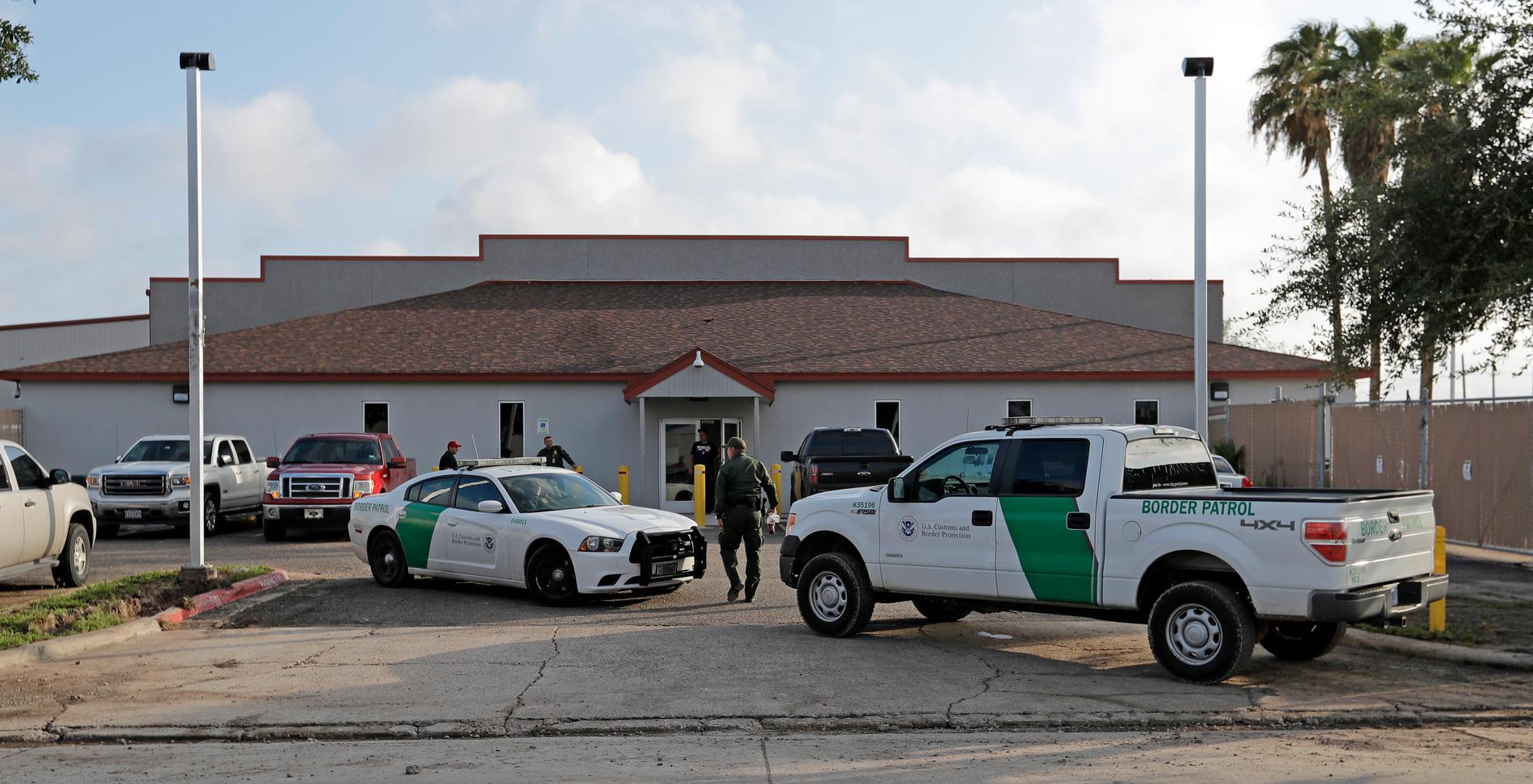 En av gränsmyndigheternas anläggningar i McAllen, Texas.