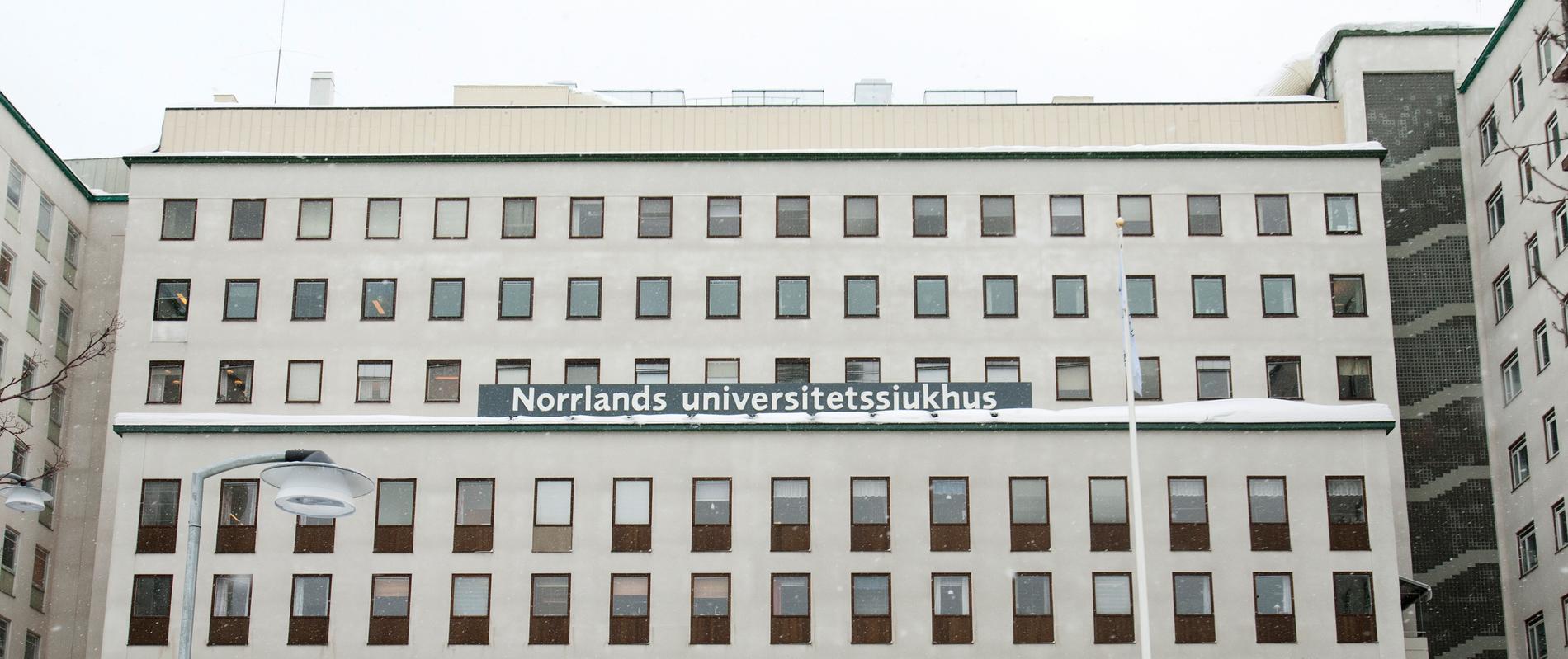Norrlands universitetssjukhus. Arkivbild.