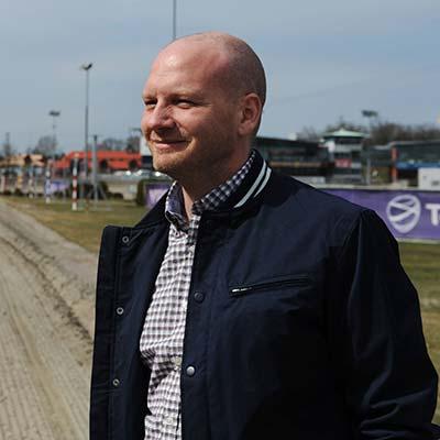 Markus Myron, sportchef på Solvalla