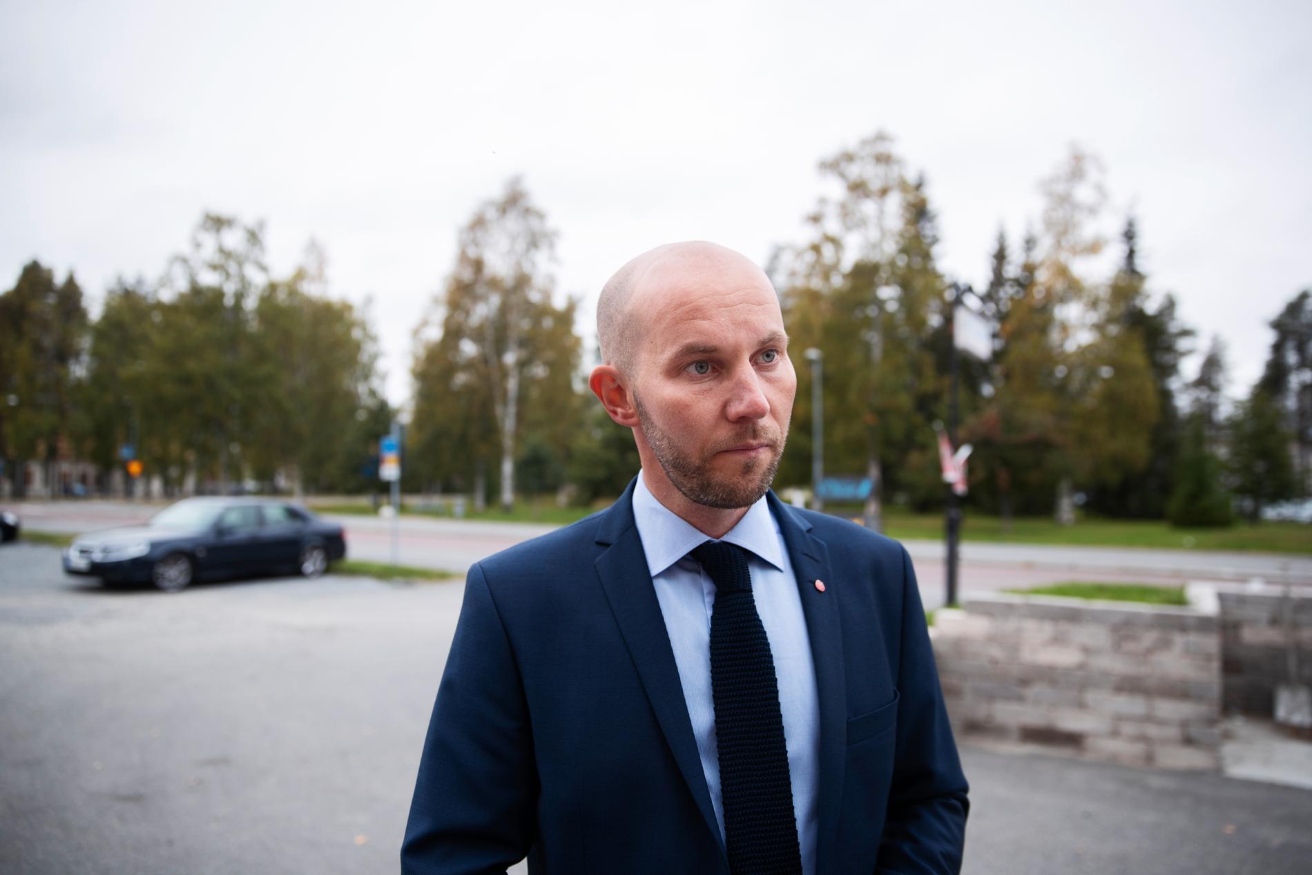 Claes Nordmark, Socialdemokraternas förstanamn i Boden.