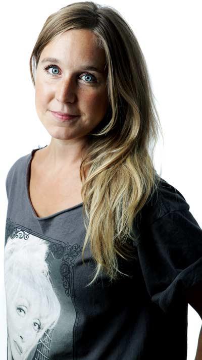 Teresa Tingbrand, webbtv-reporter och filmvetare.