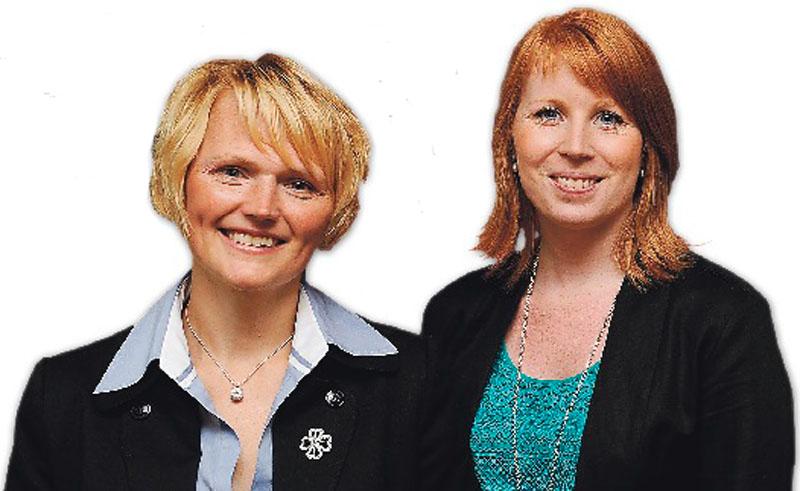 ledarkandidater  Mycket talar för att det blir Annie Lööf (till höger) som tar över efter Maud Olofsson trots att ­Anna-Karin Hatt alltid har stått i Olofssons skugga.