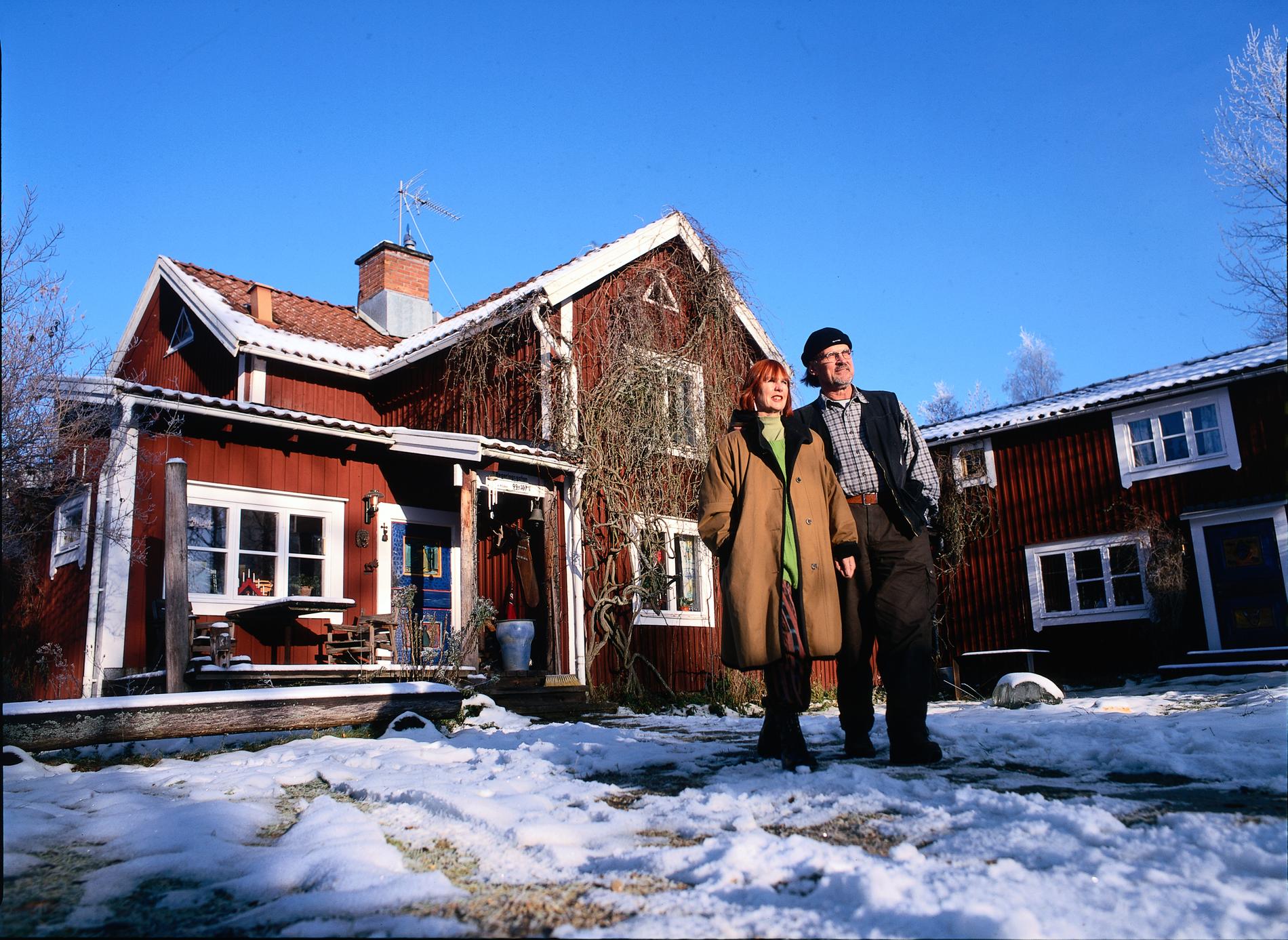 Hemma hos paret Hydman Vallien i Åfors i Småland. 