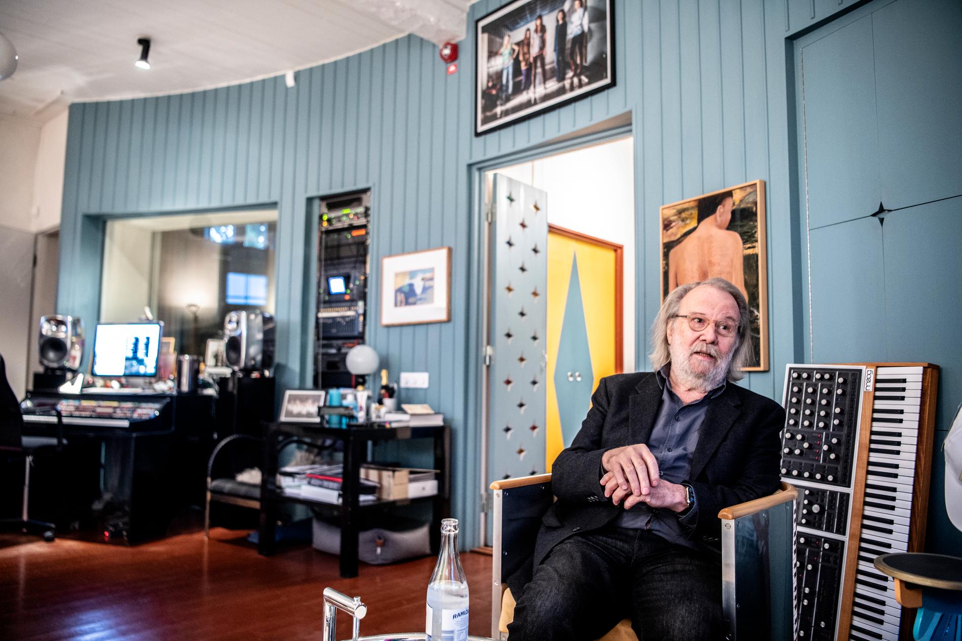 ”Det är bara att hoppa och blunda”. Benny Andersson om att släppa ett nytt Abba-album efter 40 år.