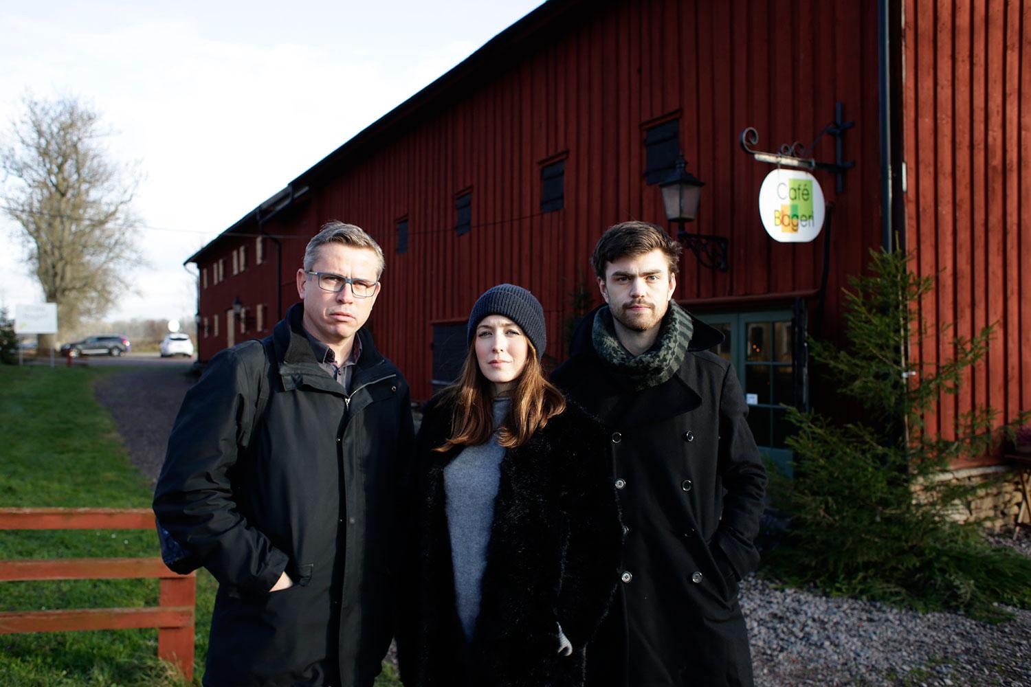 Aftonbladets team på plats i Kinnekulle.