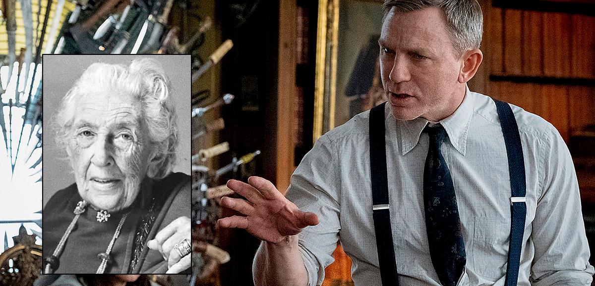 Daniel Craig spelar huvudrollen i ”Knives out”. T v Agatha Christie, en inspiration för regissören Rian Johnson.