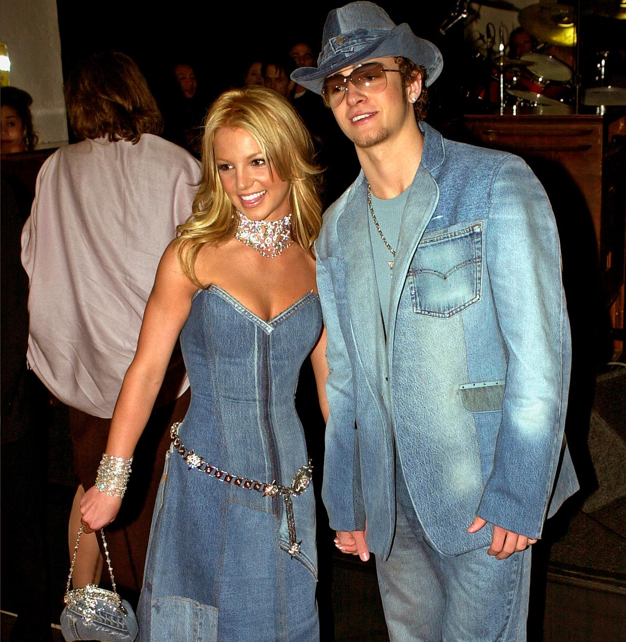 Britney Spears och Justin Timberlake 2001.