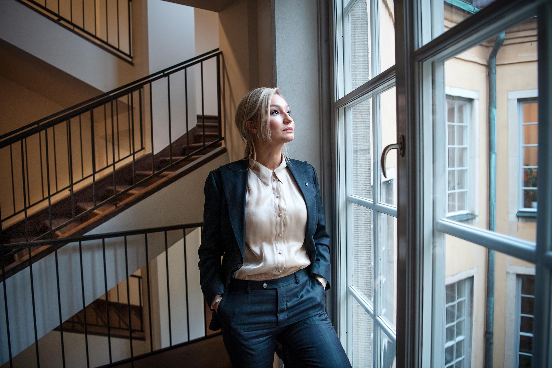 Ebba Busch vill lansera KD som Sveriges vårdparti inför nästa års val.