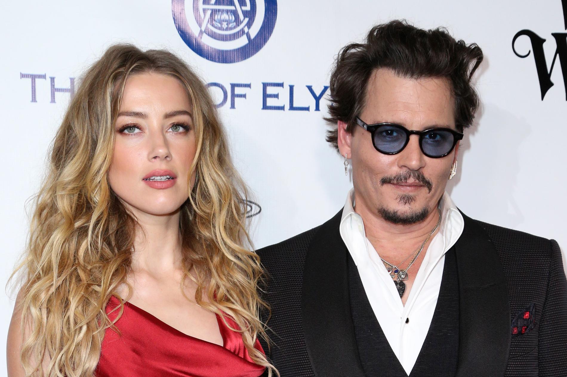 Amber Heard var tidigare gift med Johnny Depp.
