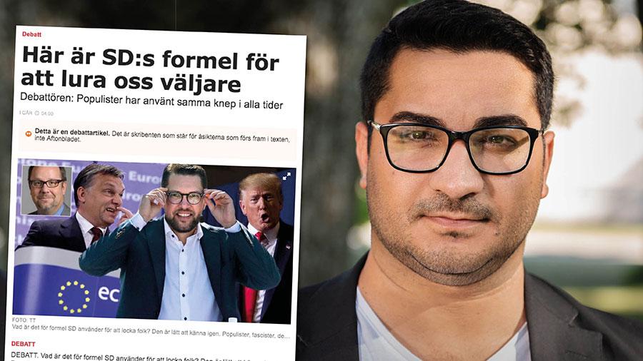 Sverigedemokraterna på väg att bli Sveriges största parti. Och det är inte deras förtjänst. Det är ett misslyckande – för er alla andra, skriver Vladimir Ahmed.