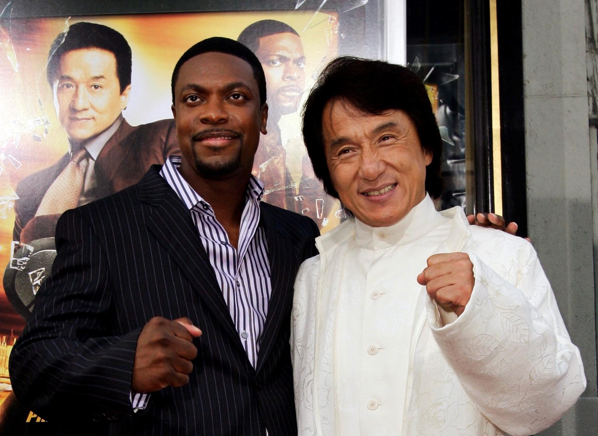Chris Tucker och Jackie Chan vid premiären av "Rush hour 3" i juli 2007. Nu är det dags för en uppföljare. Arkivbild.