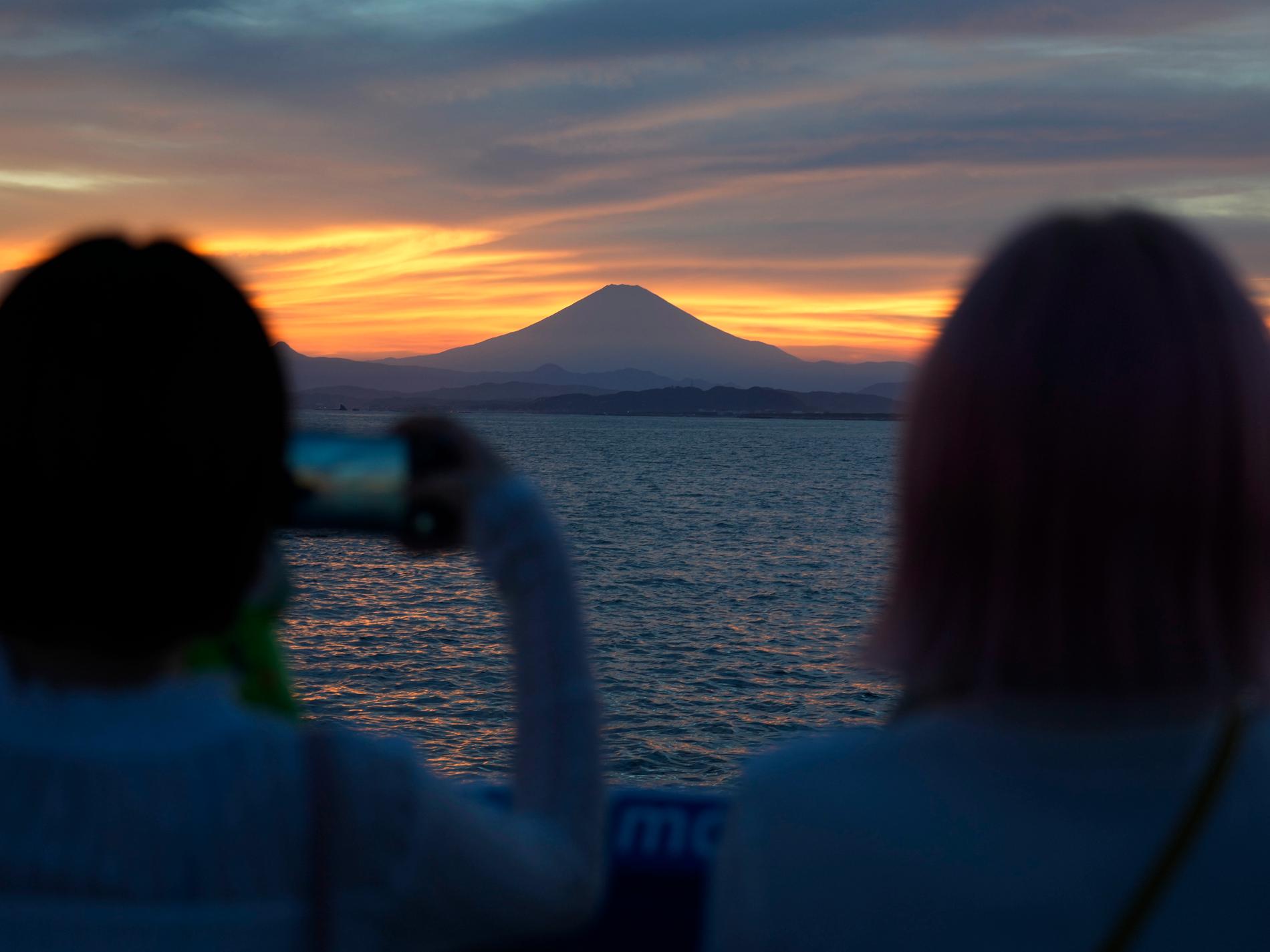 Meganät ska hantera turismen vid berget Fuji