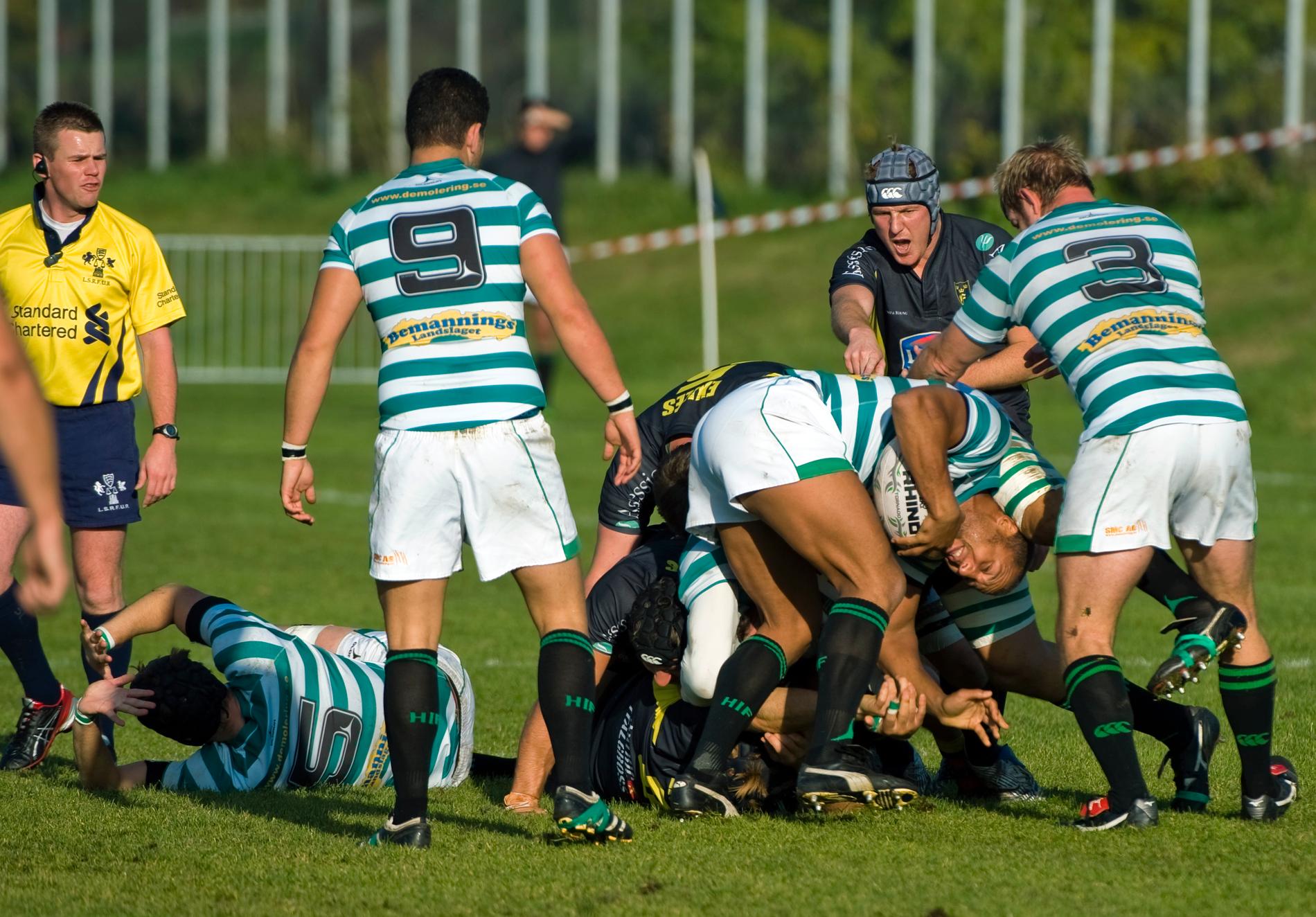 Hammarby rugby från SM-veckan 2010.