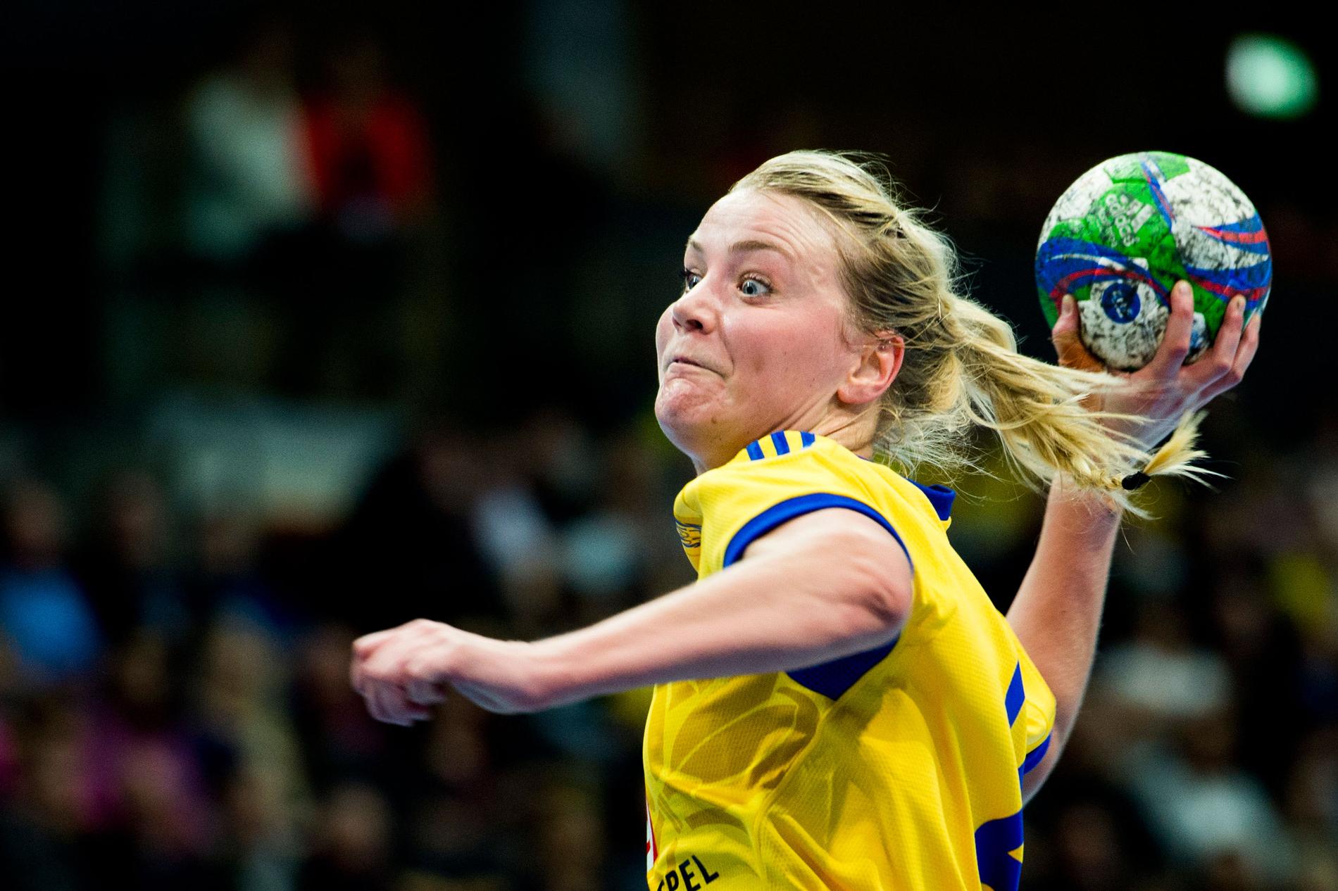 Ida Odén Ålder: 27. Position: Högernia. Klubb: Sävehof.