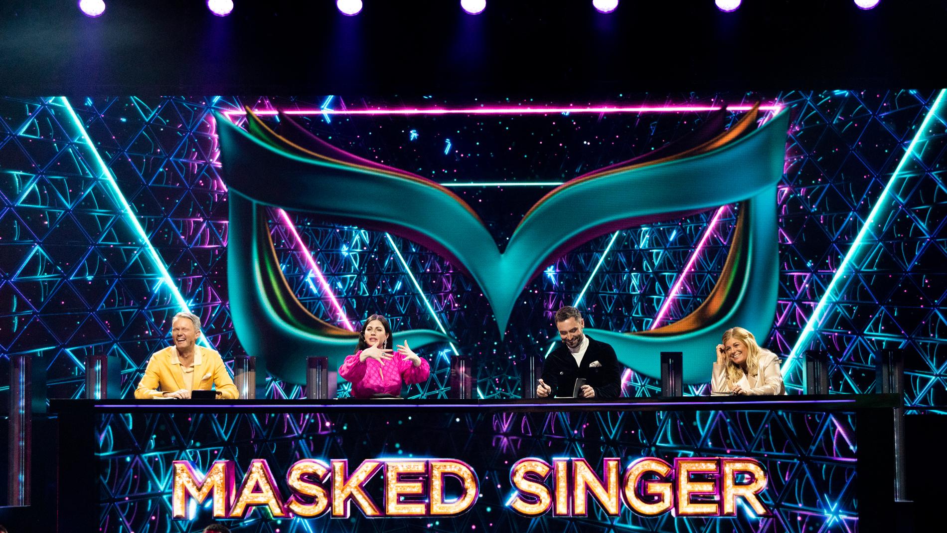 Panelen i Masked Singer.